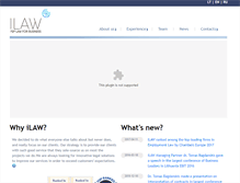 Tablet Screenshot of en.ilawfirm.lt